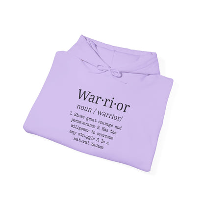 Warrior Definition Hoodie