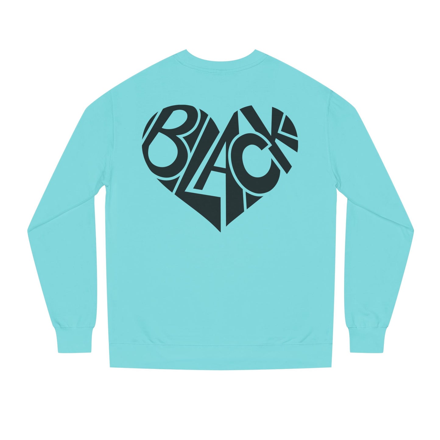 Black Heart Crewneck Sweatshirt