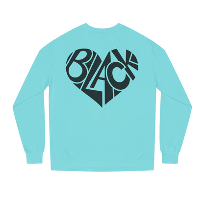 Black Heart Crewneck Sweatshirt