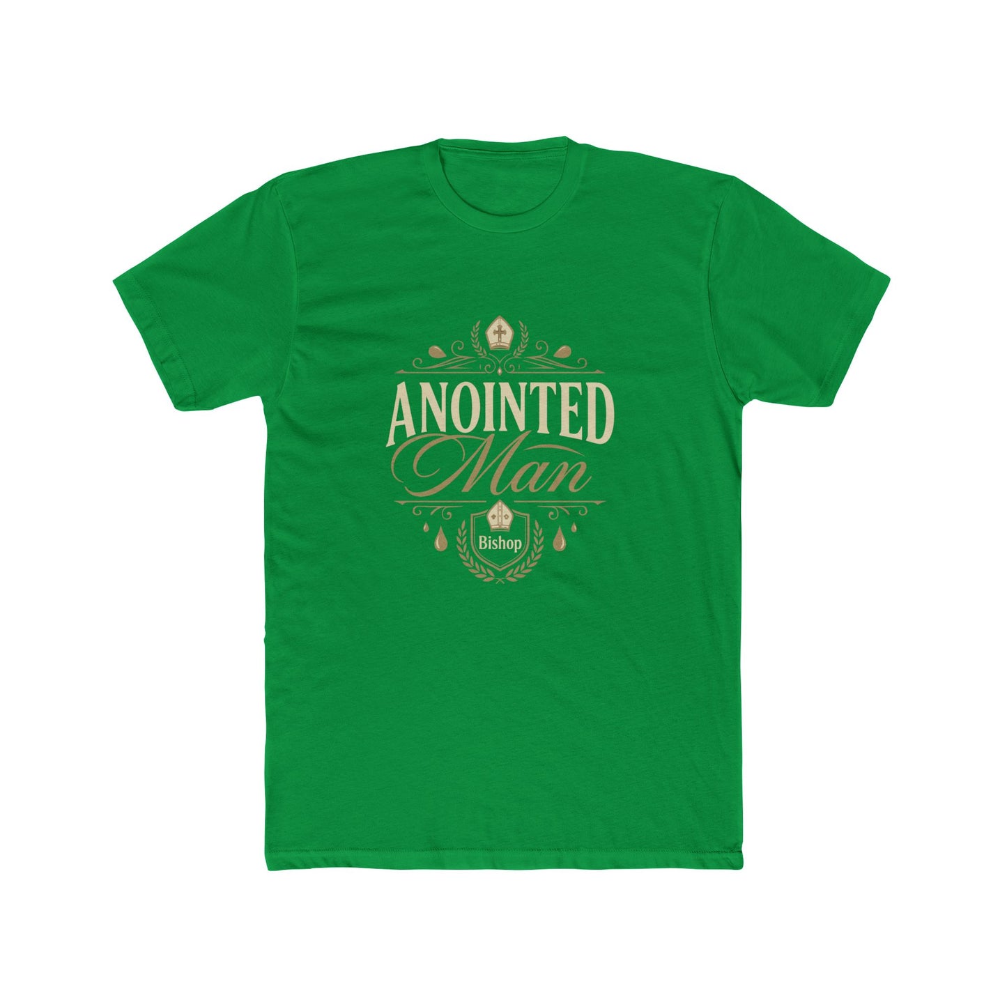 Anointed Man Tee — Christian Faith Graphic T-Shirt
