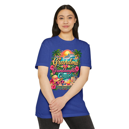 Grandma & Granddaughter Cruise T-Shirt — Tropical Vacation Graphic Tee