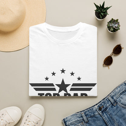 Top Dad T-Shirt — Retro Star Emblem Father's Day Tee