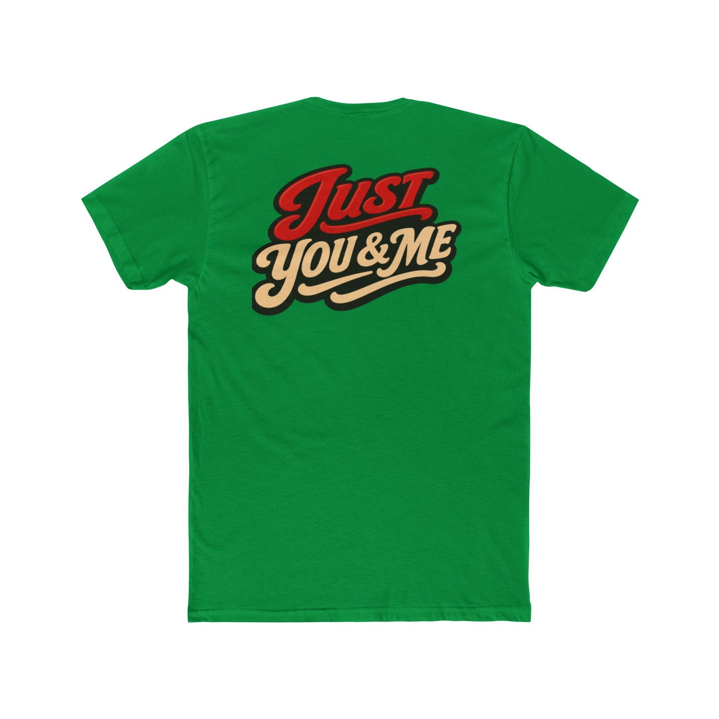 Just You & Me Graphic Tee — Retro Couples Love Shirt