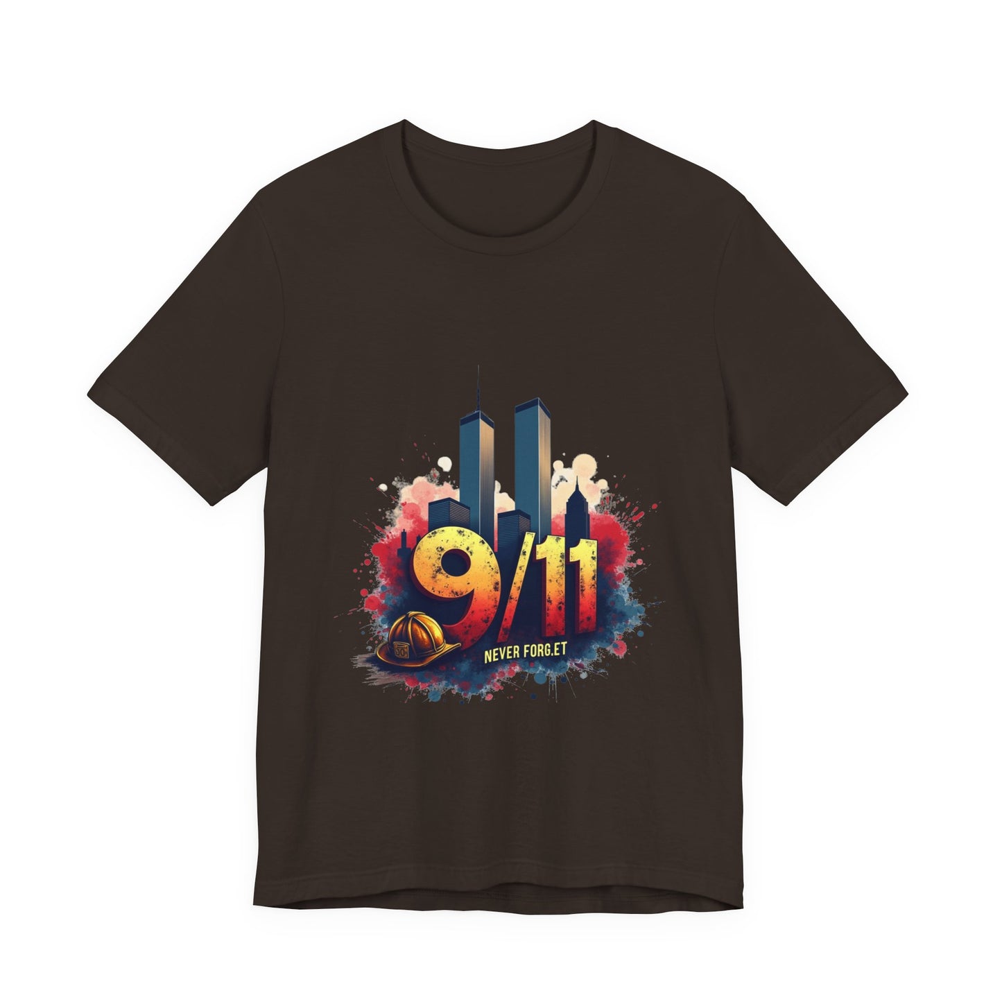 9/11 Memorial T-Shirt — Never Forget Tribute Tee
