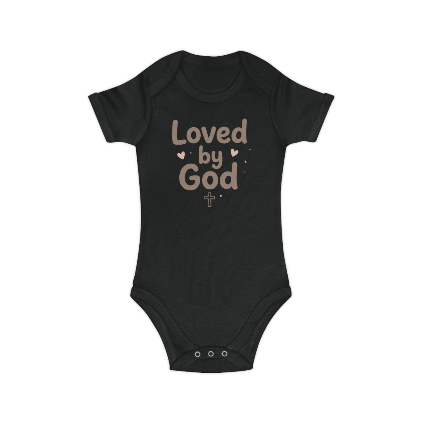 Loved by God Baby Bodysuit — Christian Infant Onesie