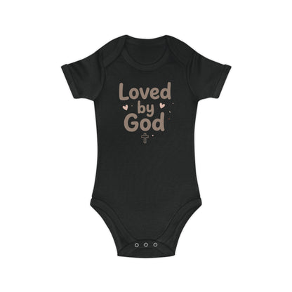 Loved by God Baby Bodysuit — Christian Infant Onesie