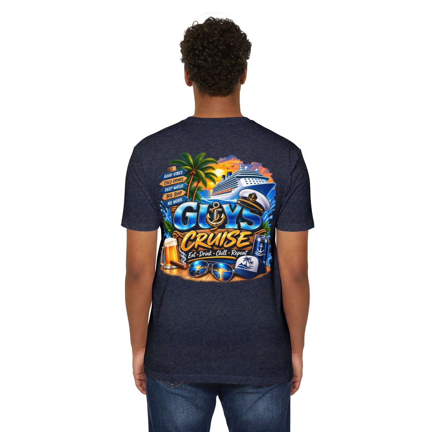 Cruise Guys T-Shirt — "Guys Cruise" Vacation Tee