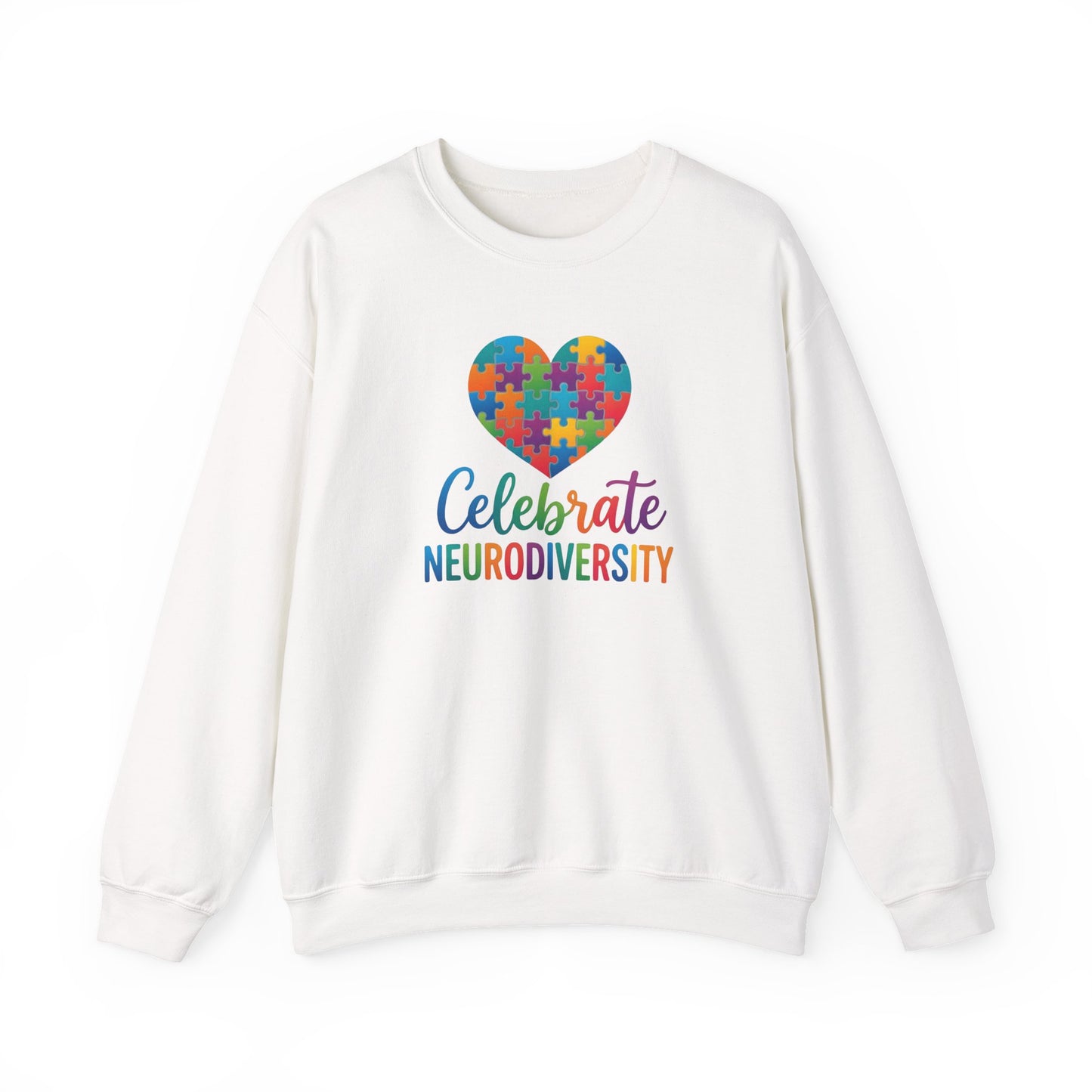 Celebrate Neurodiversity  Crewneck Sweatshirt