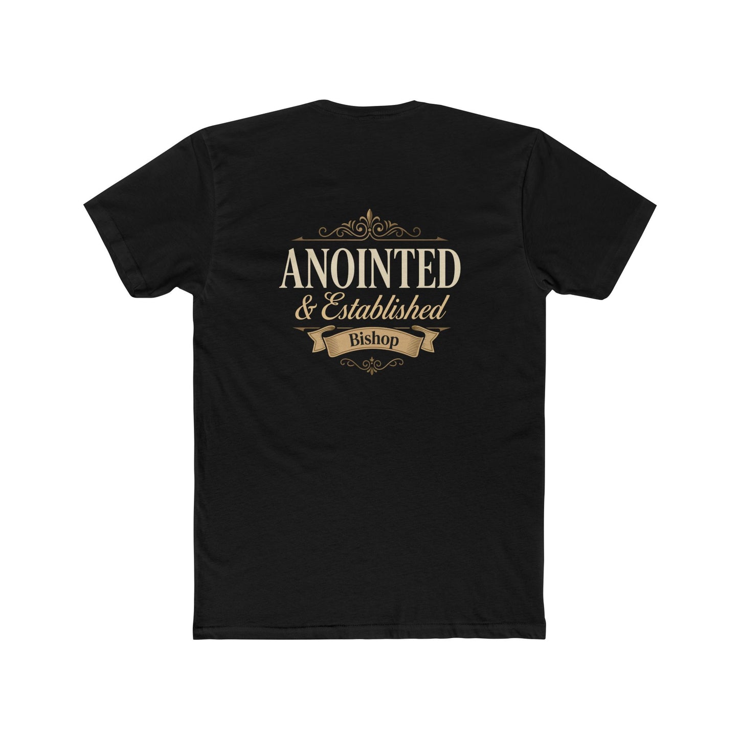 Anointed & Established Bishop T-Shirt — Christian Ministry Tee