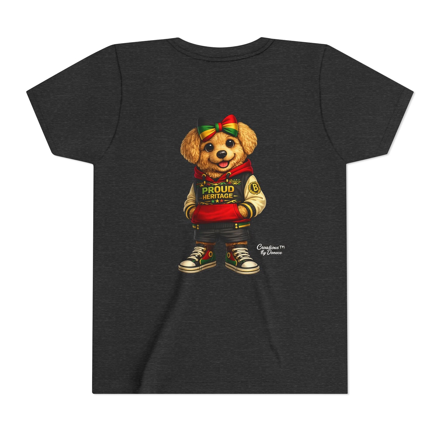 Kids Rasta Bear 'Proud Heritage' Tee