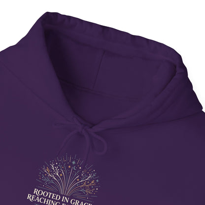 Rooted in Grace Reaching for Light Hoodie