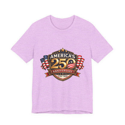 America's 250th Anniversary T-Shirt – 1776–2026 Patriotic USA Flag Tee