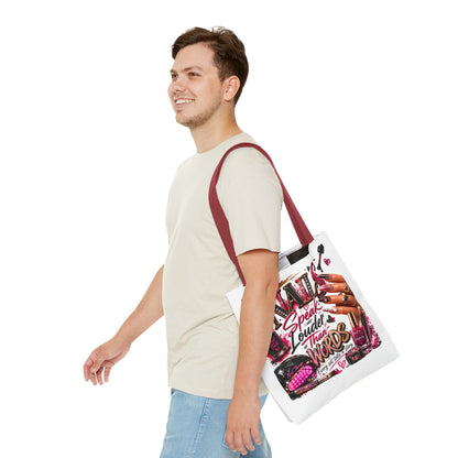 Nails Speak Louder Than Words Tote Bag