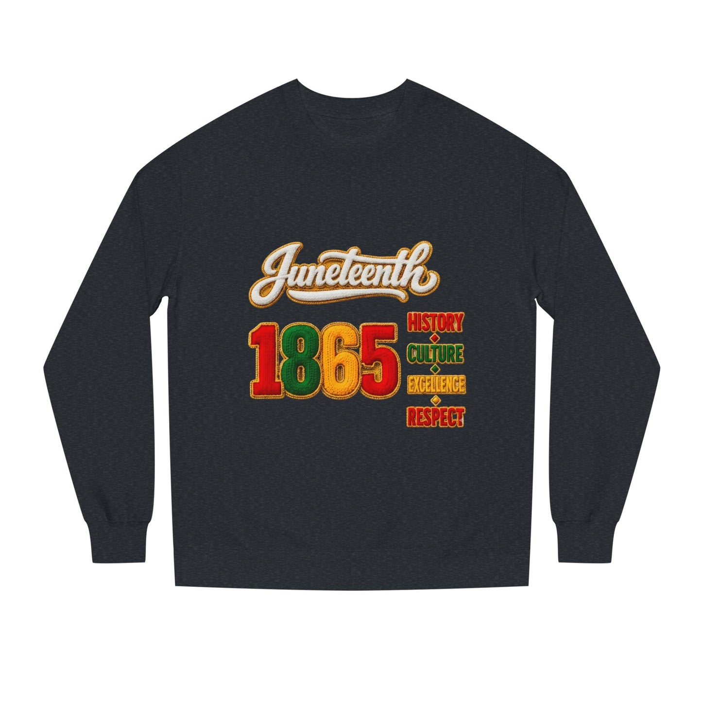Juneteenth 1865 Sweatshirt — History • Culture • Resilience • Respect