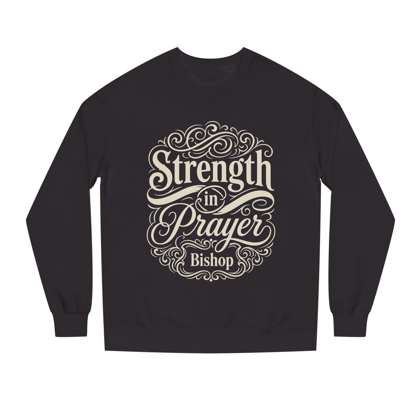 Strength in Prayer Sweatshirt — Inspirational Christian Crewneck for Faith & Encouragement