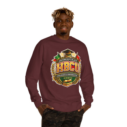 HBCU Crest Sweatshirt — Historically Black Colleges & Universities Crewneck