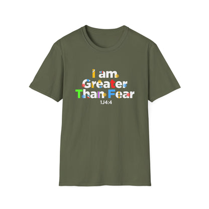 I Am Greater Than Fear 1j4:4 T-Shirt