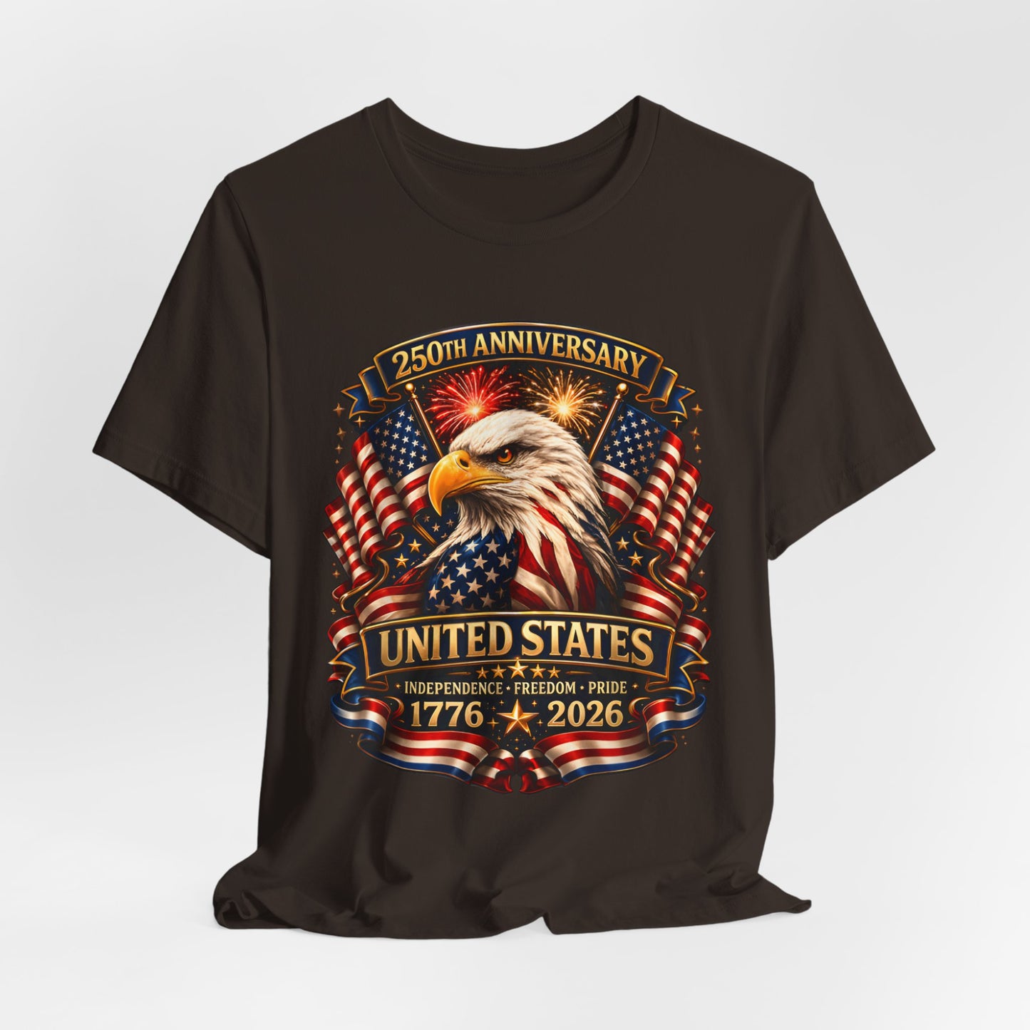 1776–2026 United States 250th Anniversary Eagle T-Shirt