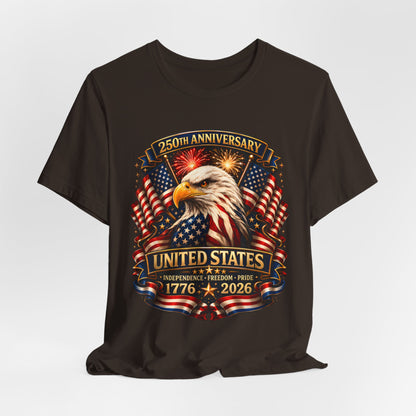 1776–2026 United States 250th Anniversary Eagle T-Shirt