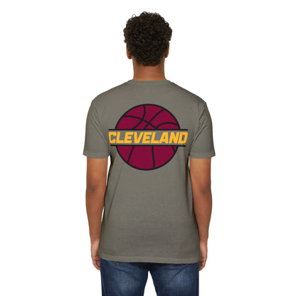 Cleveland Heart T-Shirt — Retro Script City Pride Tee