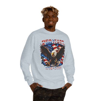 250 Years 1776–2026 Eagle Flag Sweatshirt