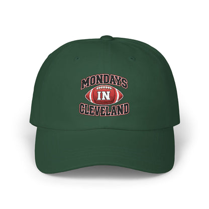 Dad Cap - "Mondays in Cleveland" Football Embroidered Hat