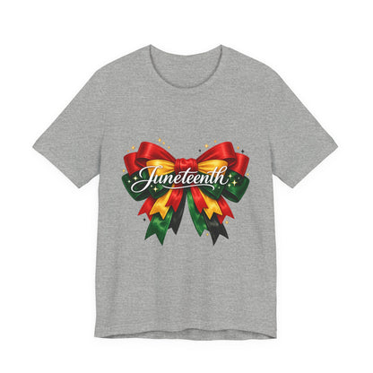 Juneteenth Ribbon Tee — Juneteenth Celebration T-Shirt