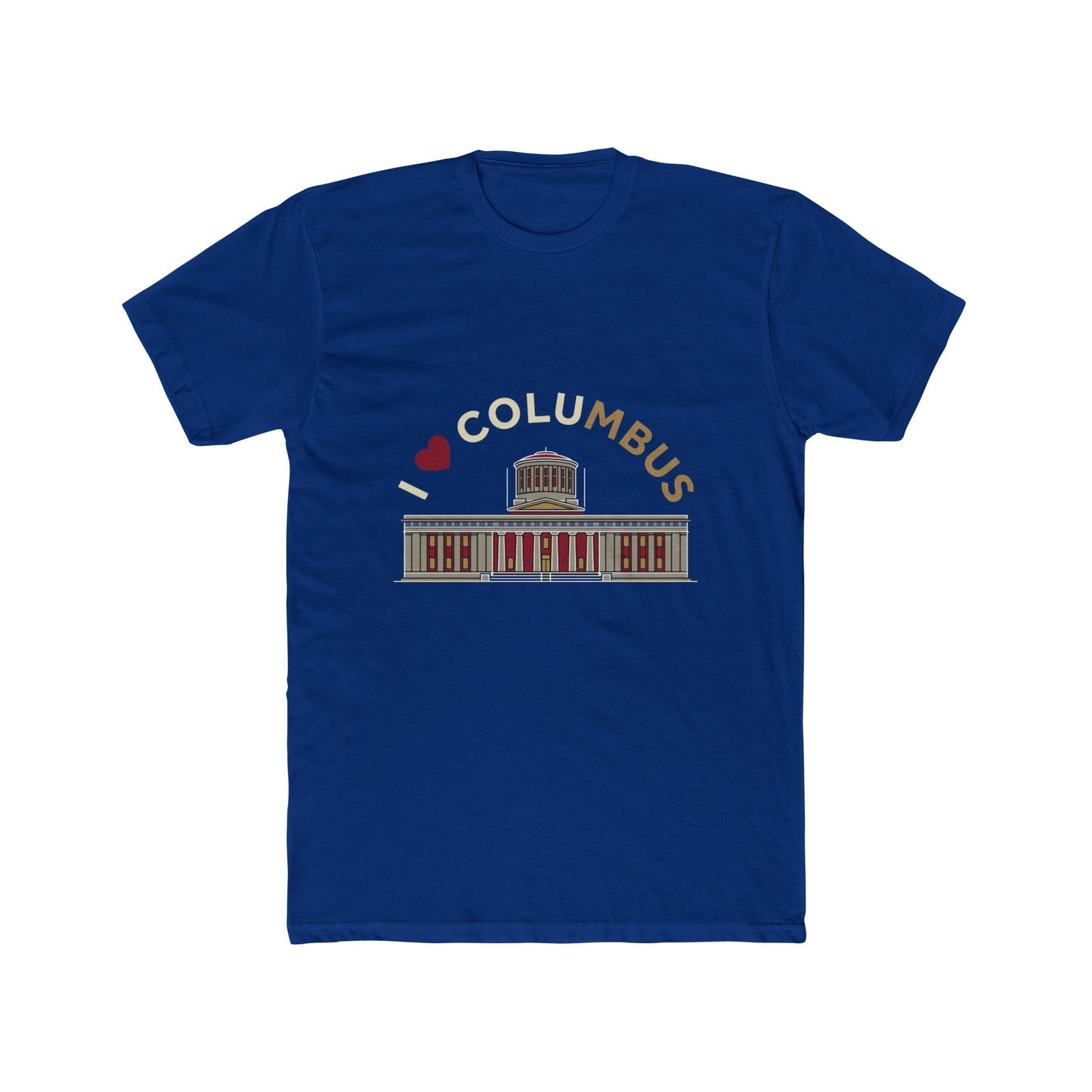 I  Columbus Crew T‑Shirt — Columbus Skyline City Landmark Tee