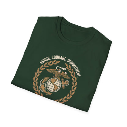 Honor Courage Commitment The Marines T‑Shirt