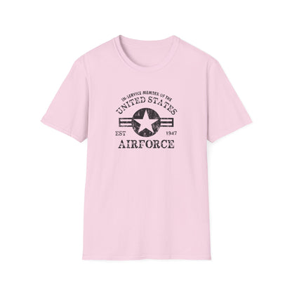 In-service Mime of the United States Est 1947 Airforce T-Shirt