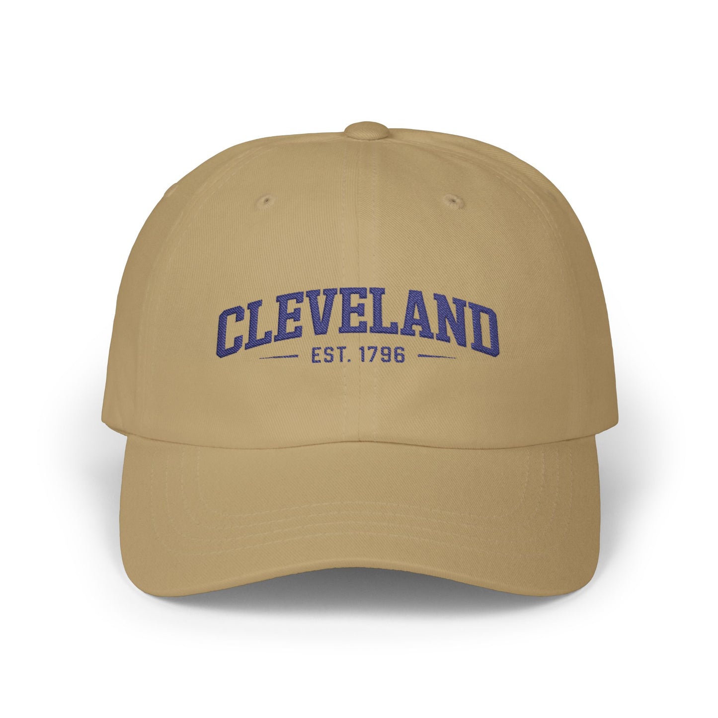 Cleveland Dad Cap – 'CLEVELAND Est. 1796' Embroidered Cotton Baseball Hat