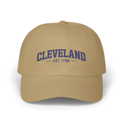 Cleveland Dad Cap – 'CLEVELAND Est. 1796' Embroidered Cotton Baseball Hat