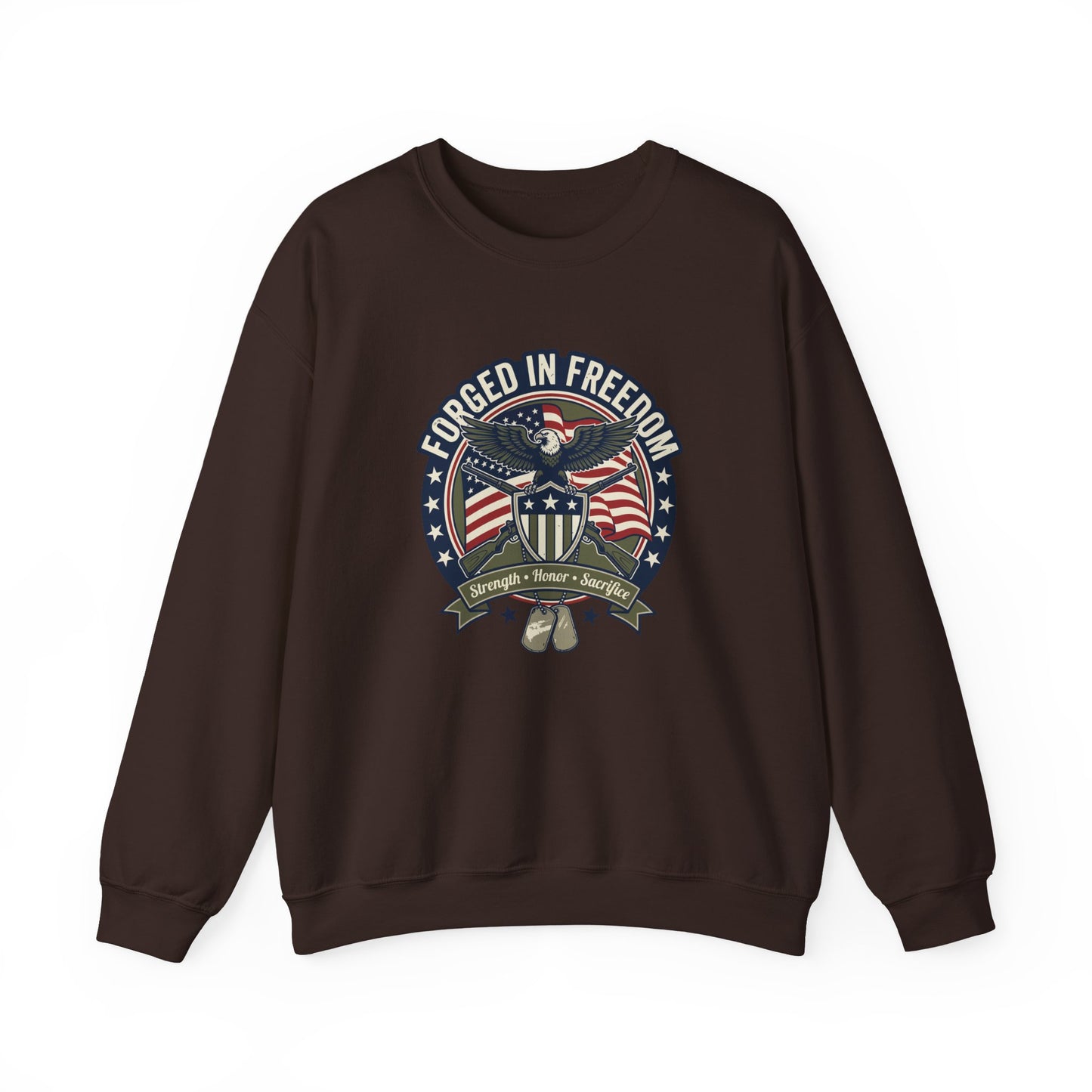 Forged in Freedom Patriotic Sweatshirt