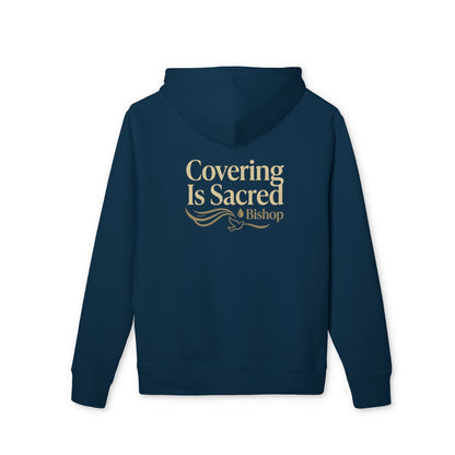 Covering Is Sacred Hoodie — Faith-Based Religious Message Pullover