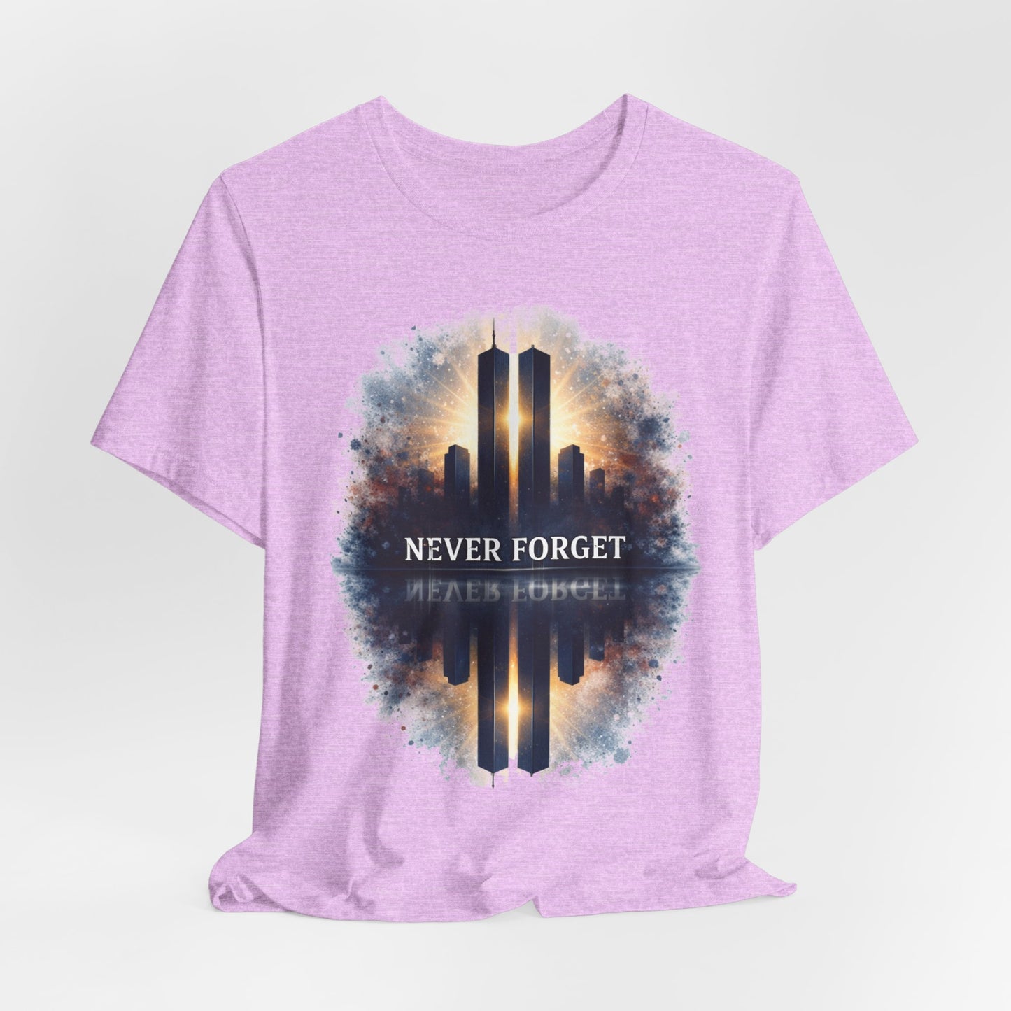 9/11 Never Forget Tee — World Trade Center Memorial Shirt