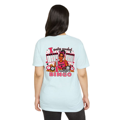 Bingo Lover T‑Shirt – "I Only Needed One Number" Vintage Bingo Graphic Tee