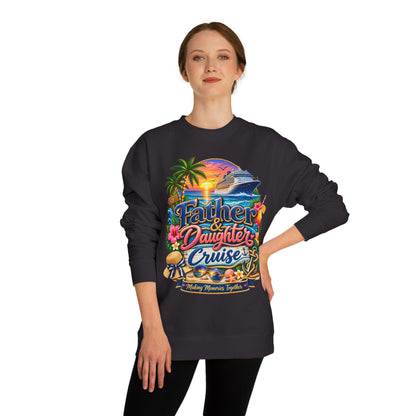 Father & Daughter Cruise Sweatshirt — Tropical Cruise Vacation Pullover