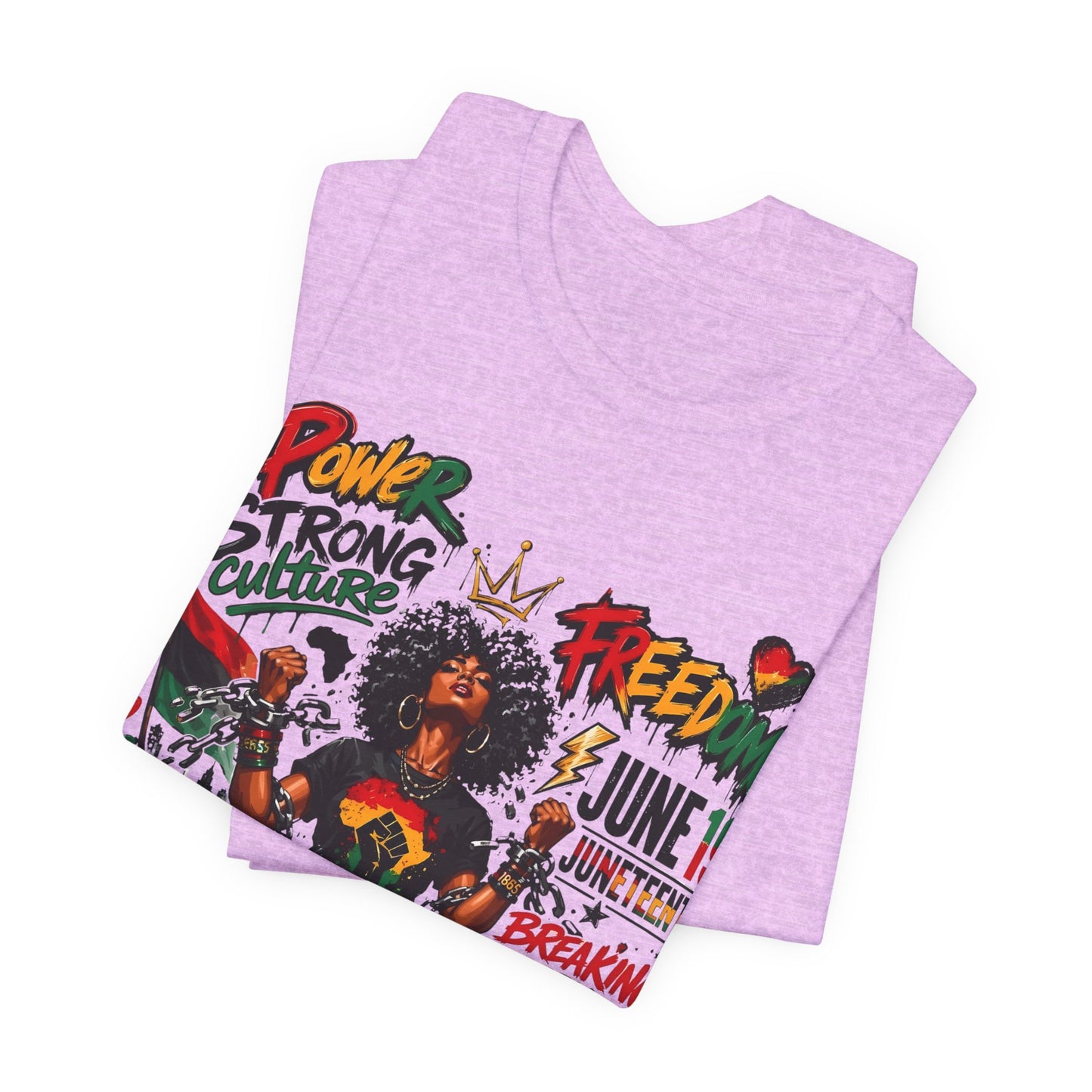Juneteenth Freedom T-Shirt — Black Is Beautiful Graphic Tee