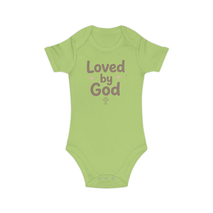 Loved by God Baby Bodysuit — Christian Infant Onesie