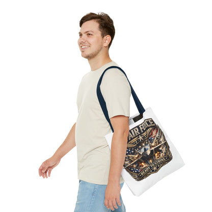 U.S. Air Force "Ready to Strike" Tote Bag