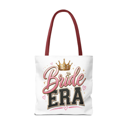 Bride Era Tote Bag — Bachelorette Bride Crown Tote for Bridal Shower & Wedding Weekend