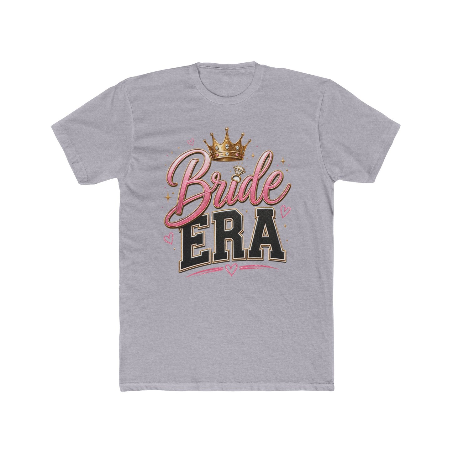 Bride Era T-Shirt — Bridal Party Bachelorette Tee with Crown Design