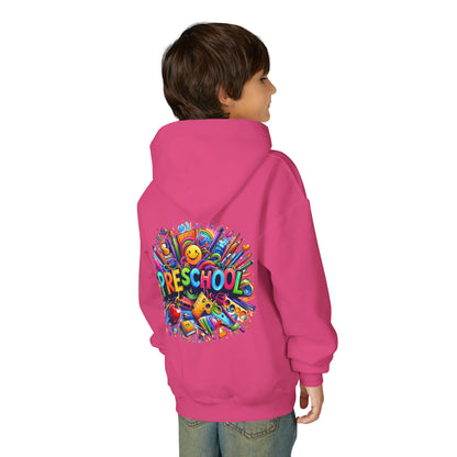 Preschool Kids Hoodie — Colorful Back-to-School Preschool Design