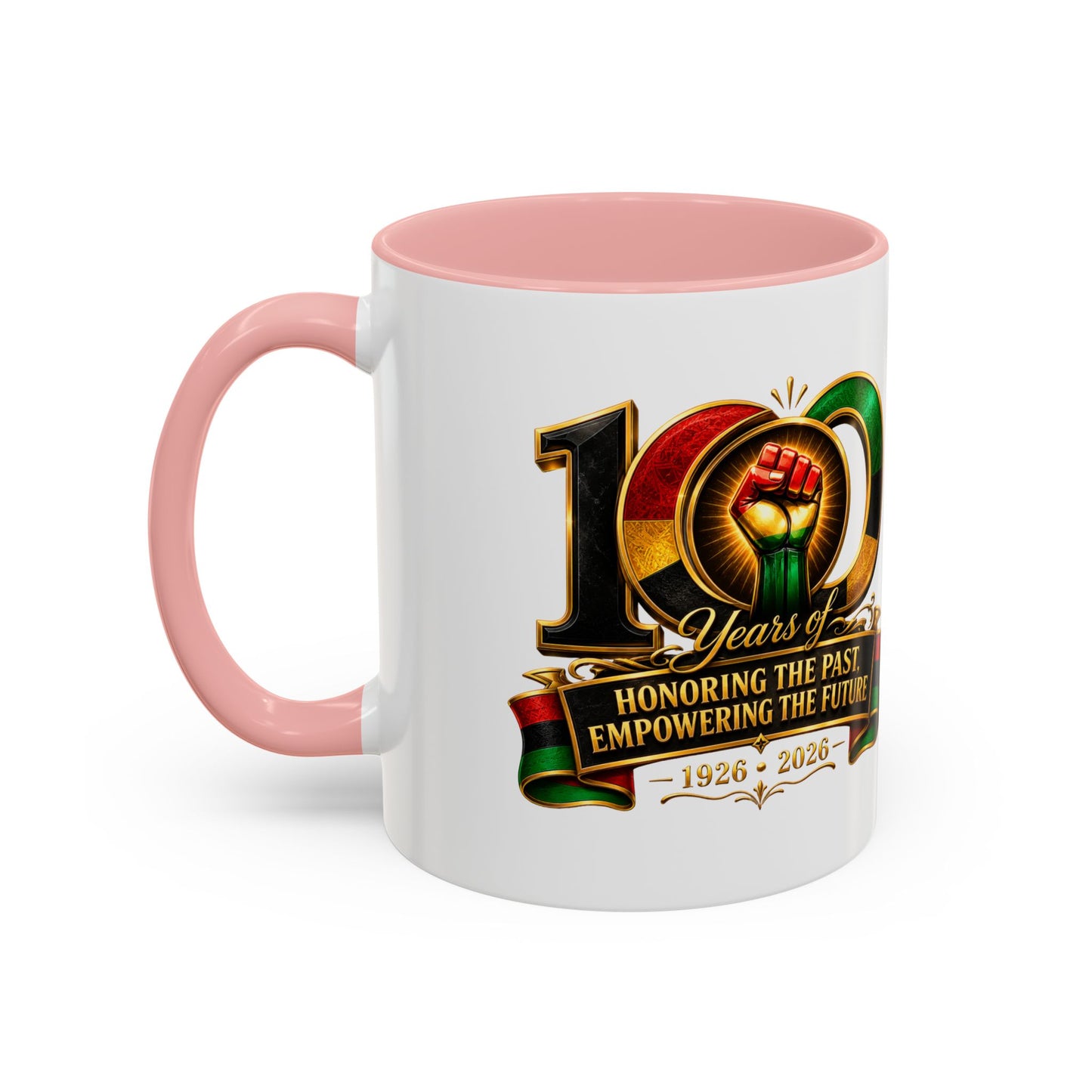 100 Years Commemorative Coffee Mug — "Honoring the Past, Empowering the Future"