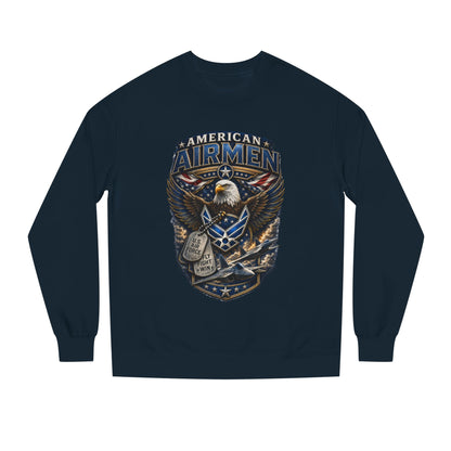 American Airmen Eagle Sweatshirt — Patriotic Air Force Crewneck