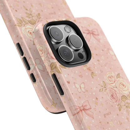 Grace Faith Phone Case | Christian floral iPhone Case
