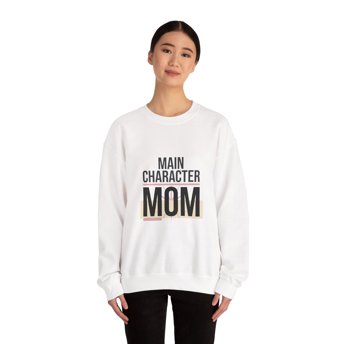 Main Character Mom Sweatshirt | minimalist mom shirt, streetwear mom
