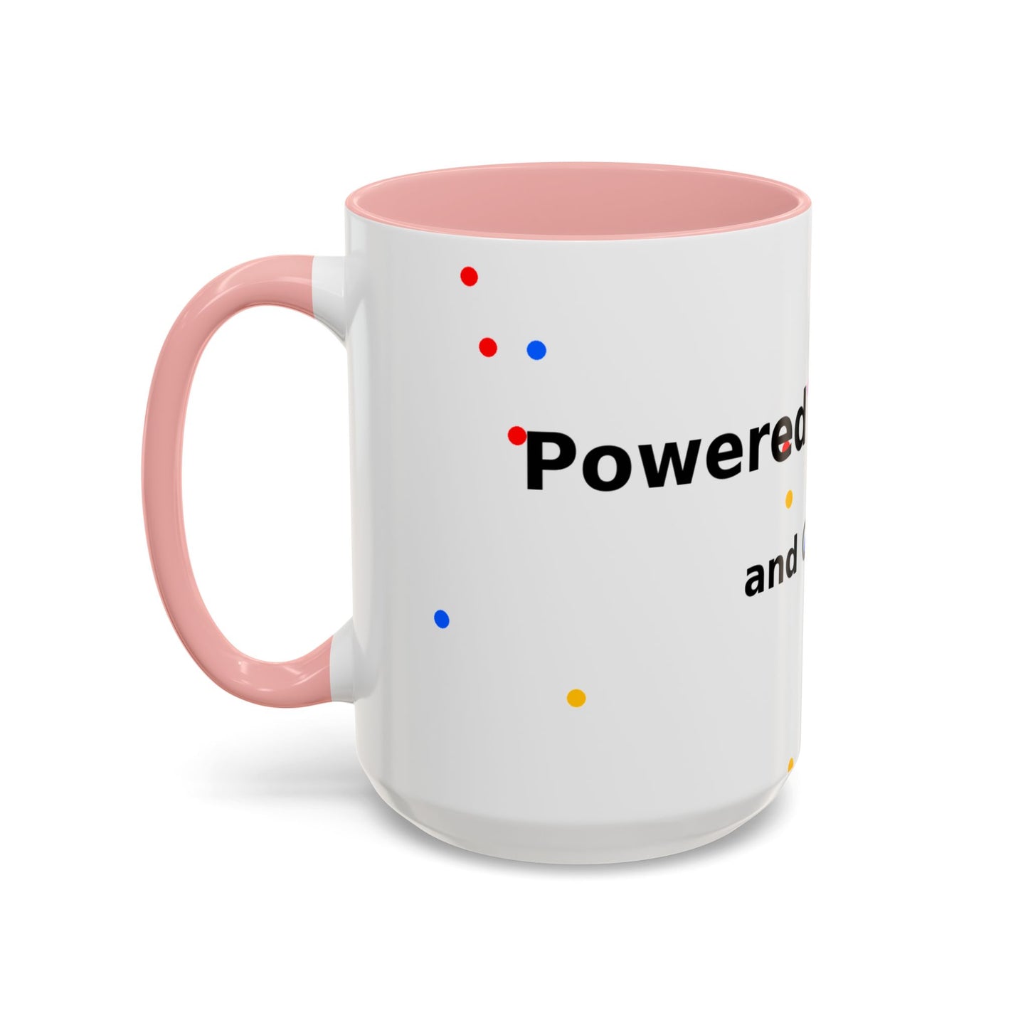 ADHD and Coffee Accent Mug — Funny Neurodivergent Travel Coffee Cup