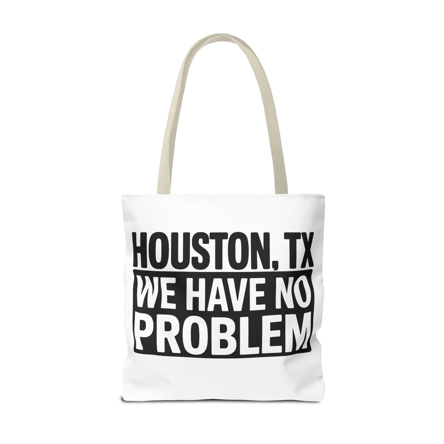 Houston TX Tote Bag — 'We Have No Problem' Graphic Market Tote