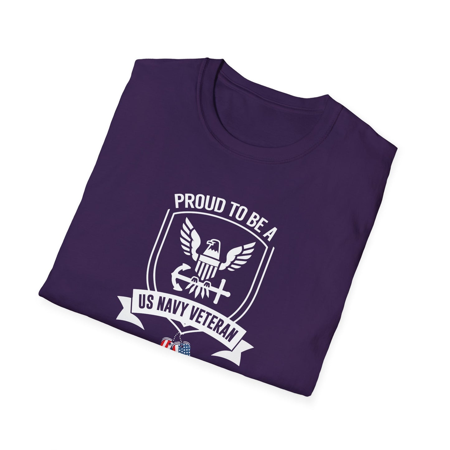 Proud to Be a US Navy Veteran T-Shirt